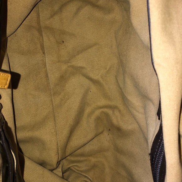 Cole Haan Leather Messenger Bag - Picture 5 of 12